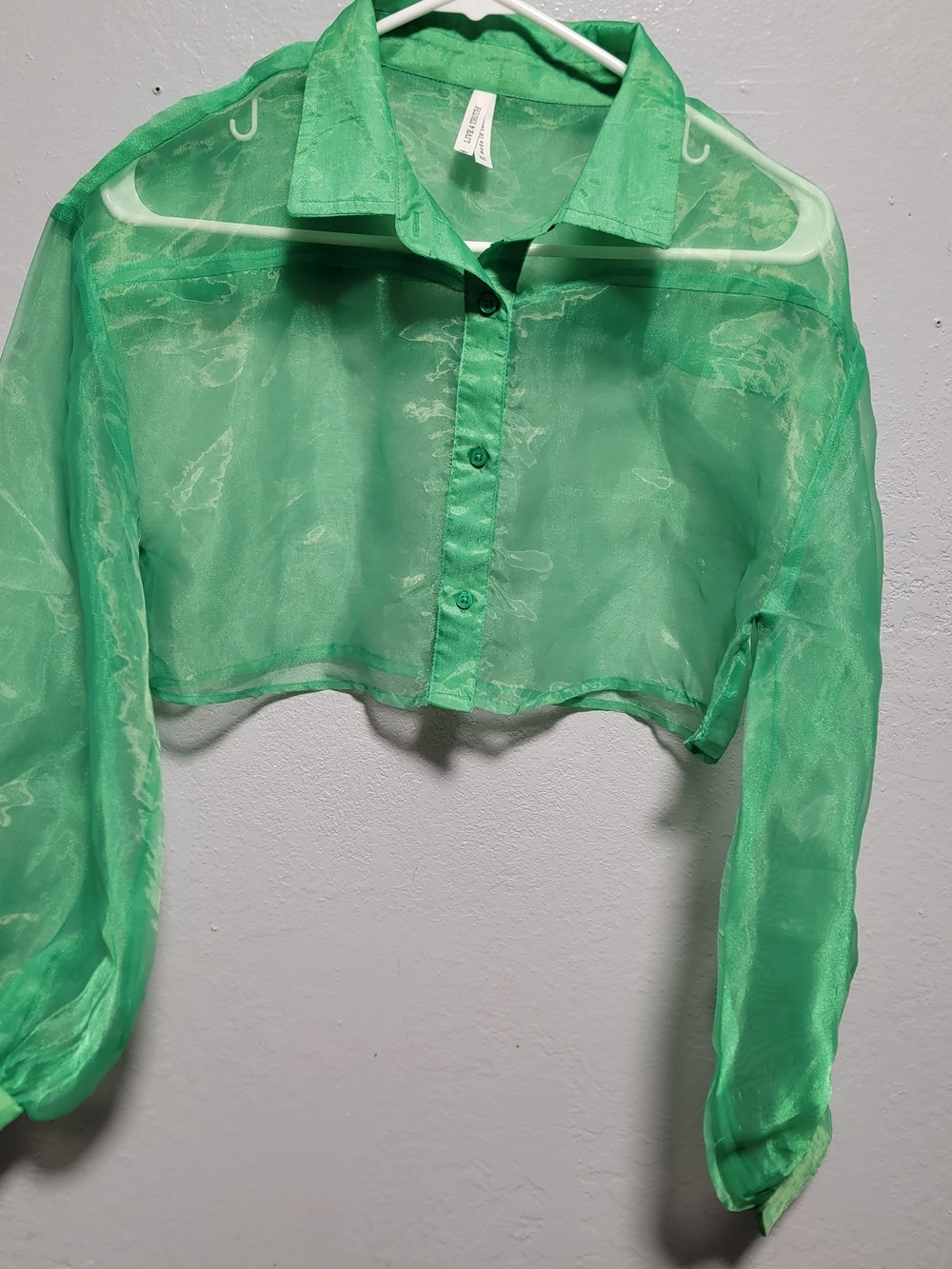 Men's Green Collared Shirt